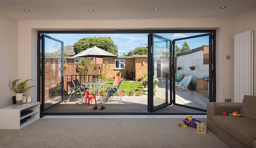 Origin large folding door