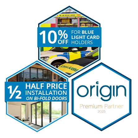 Free upgrade to triple glazing on Bi-Fold OB36 doors